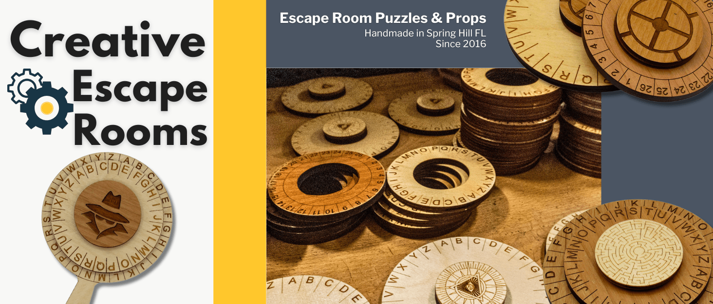 Creative Escape Rooms | Handmade Puzzles & Escape Room Props