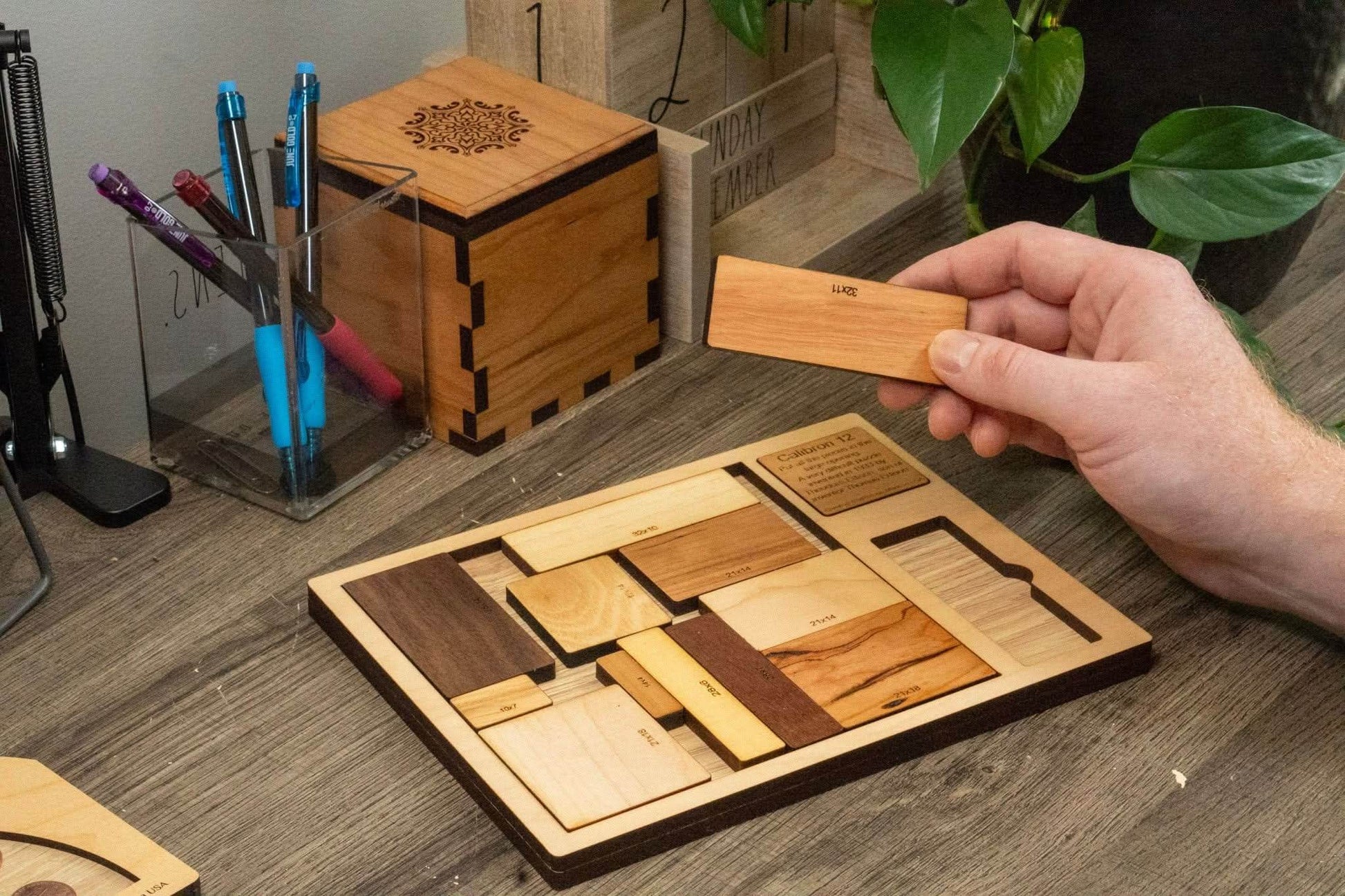 Calibron 12: Solve the Infamous Edison Puzzle Challenge | Creative Crafthouse - Creative Escape Rooms