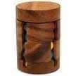 Cylinder Spin Puzzle - Wooden Rubik's Cube Style Brain Teaser - Gift for Him - Creative Escape Rooms