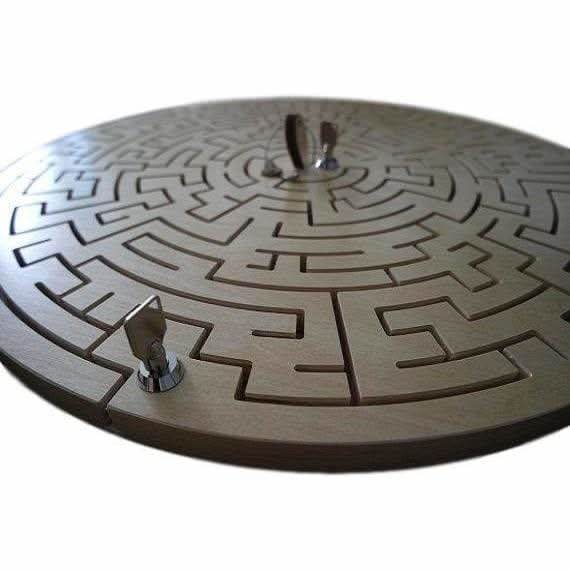 Gated Round Escape Room Key Maze - a Multi Step Key Maze Prop - Creative Escape Rooms