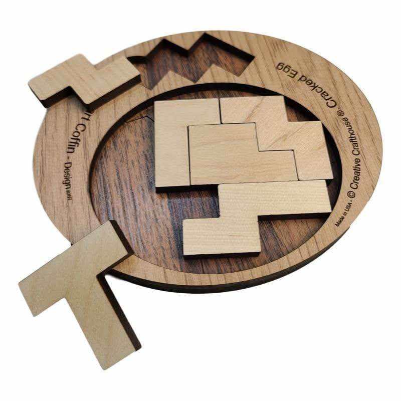 Hard Puzzle for Adults - The Cracked Egg Brain Teaser - Creative Escape Rooms