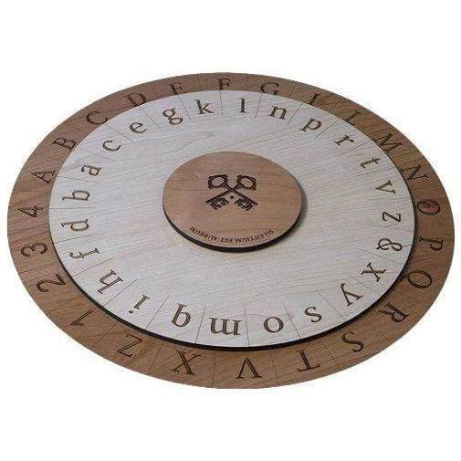 Jumbo 16 inch Alberti Cipher Disc - Escape Room Puzzle - Creative Escape Rooms