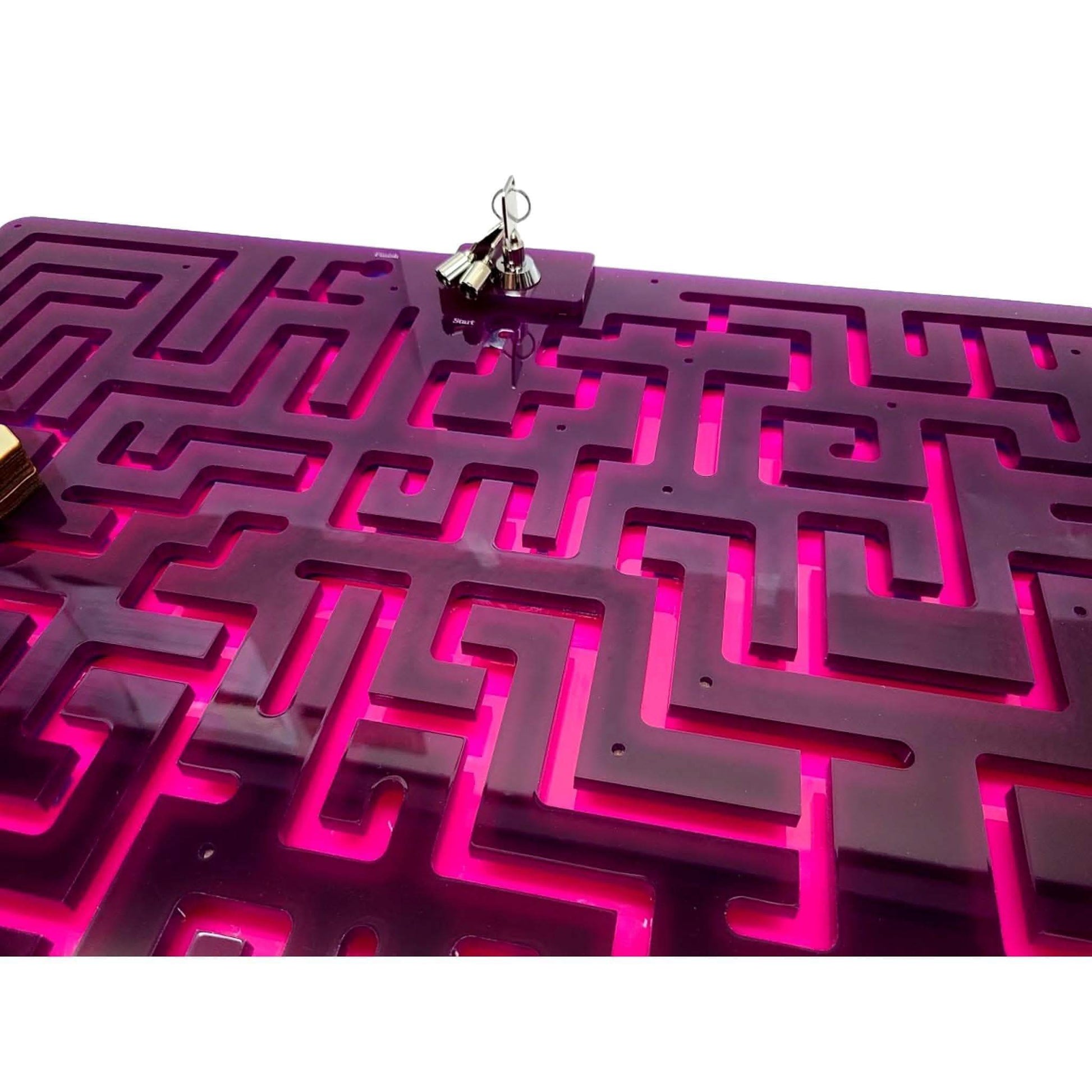 Key Maze Puzzle for Escape Rooms - Acrylic Model - Creative Escape Rooms