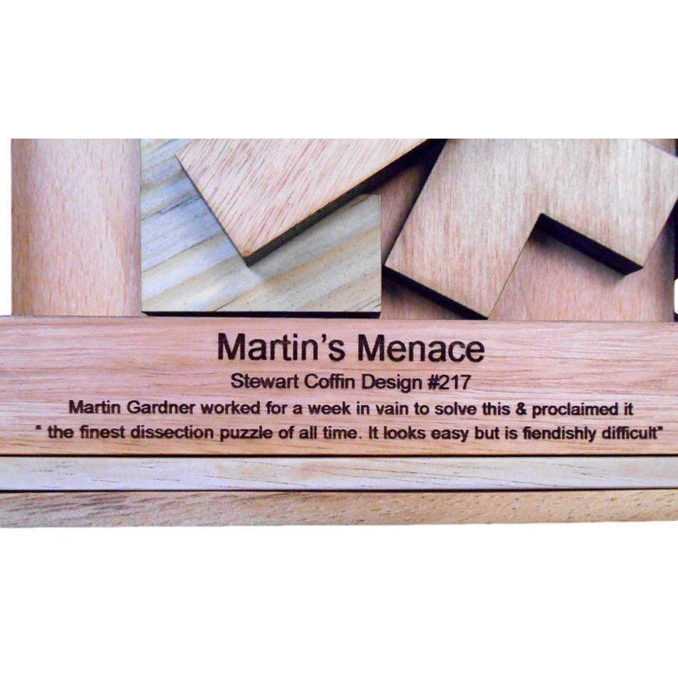 Martins Menace LARGE - Very Difficult Puzzle for Adults - Creative Escape Rooms
