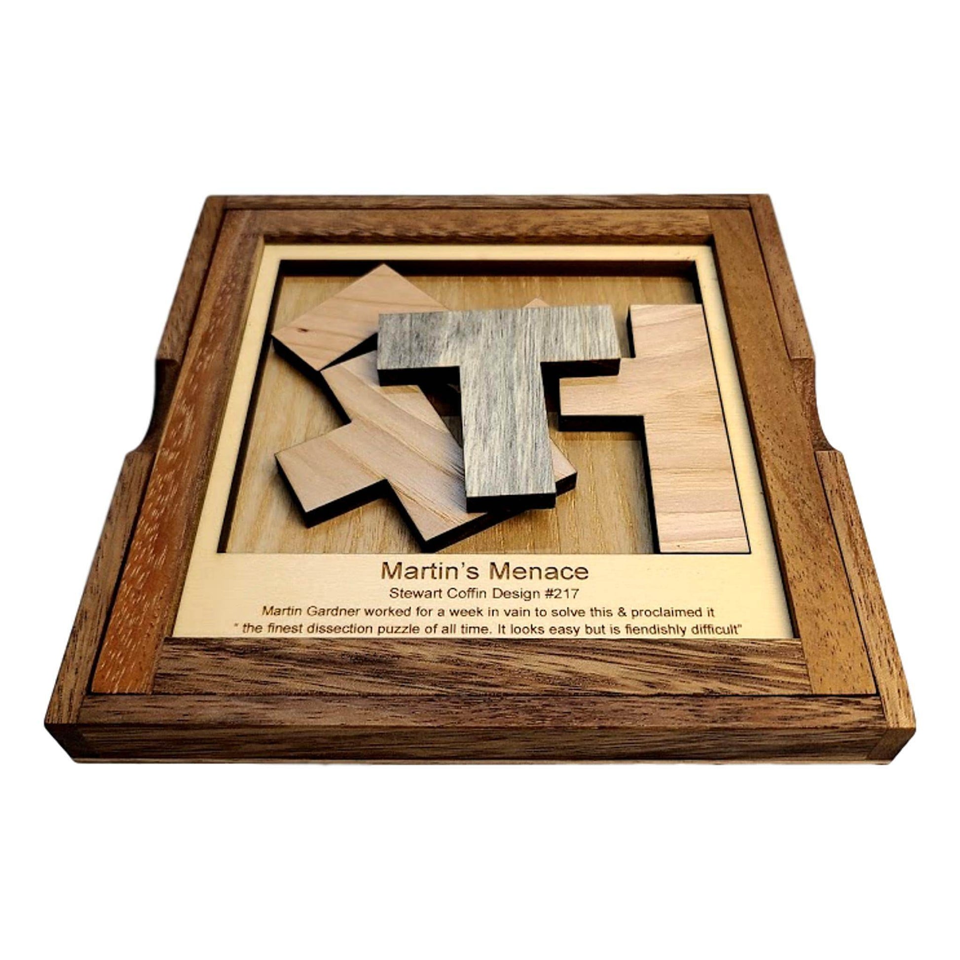 Martins Menace LARGE - Very Difficult Puzzle for Adults - Creative Escape Rooms