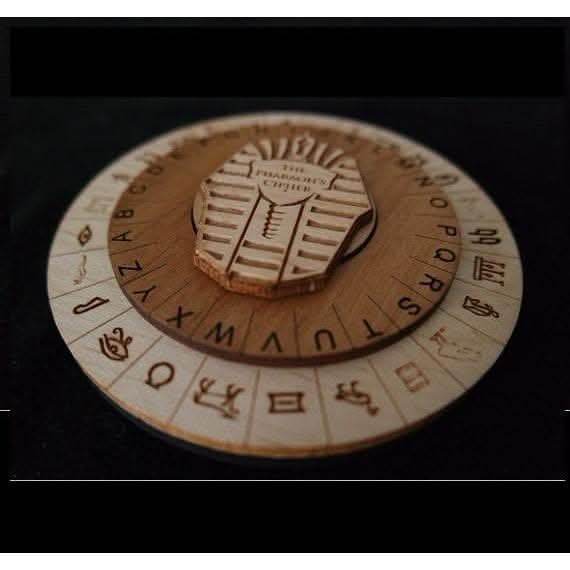Mini Pharaoh's Cipher - Escape Room Cipher Puzzle and Prop Idea - Creative Escape Rooms