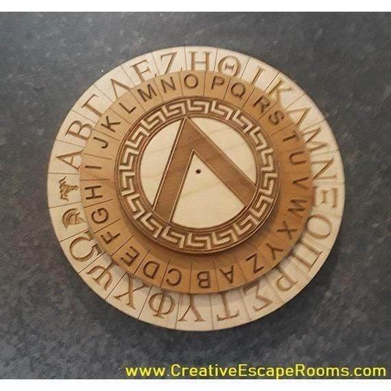 Mini Spartan Cipher Wheel for Escape Rooms - Creative Escape Rooms