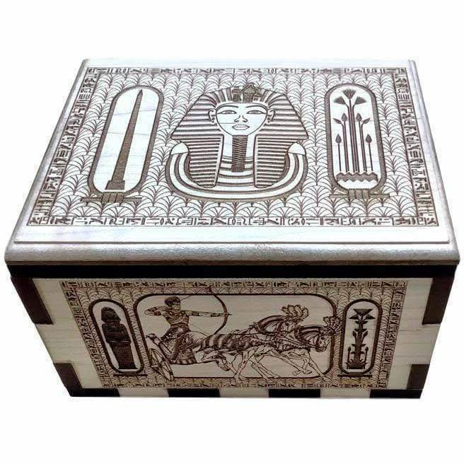 Puzzle Box - Egyptian Themed Hurricane Spin Stash Box - Creative Escape Rooms