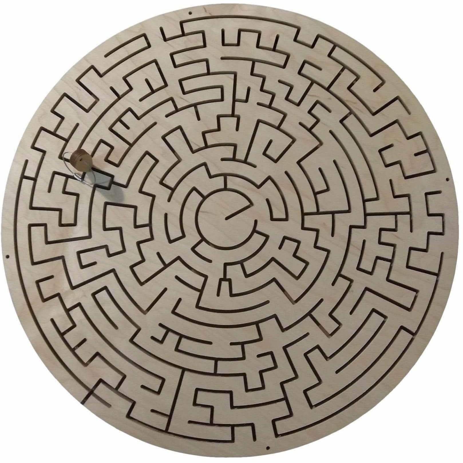 Round Key Maze for Escape Rooms - Escape Room Key Maze Puzzle - Creative Escape Rooms