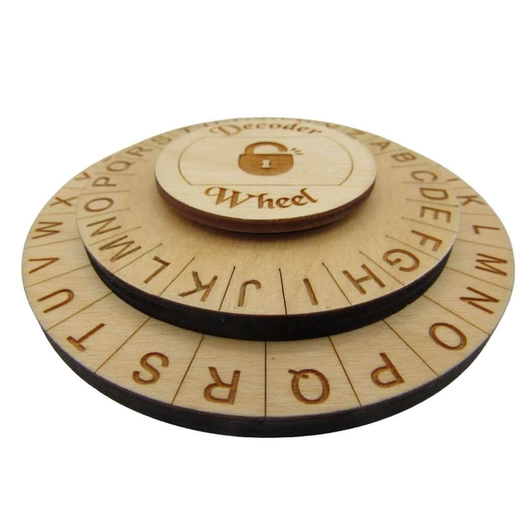 Secret Decoder Wheel for Kids | Escape Room Party Puzzle - Creative Escape Rooms