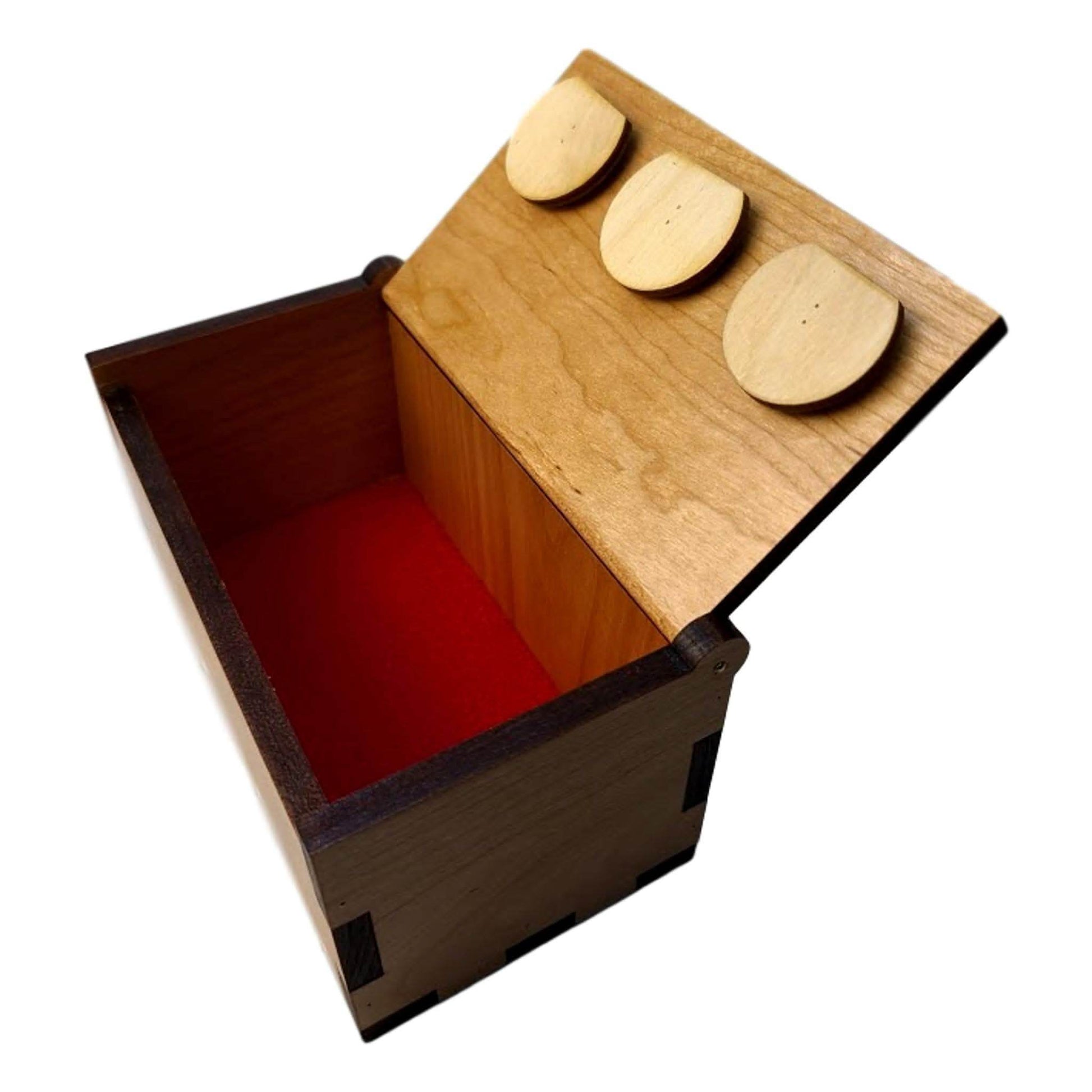 Secret Dragon Puzzle Box -Wood Lock Box for Escape Rooms - Creative Escape Rooms