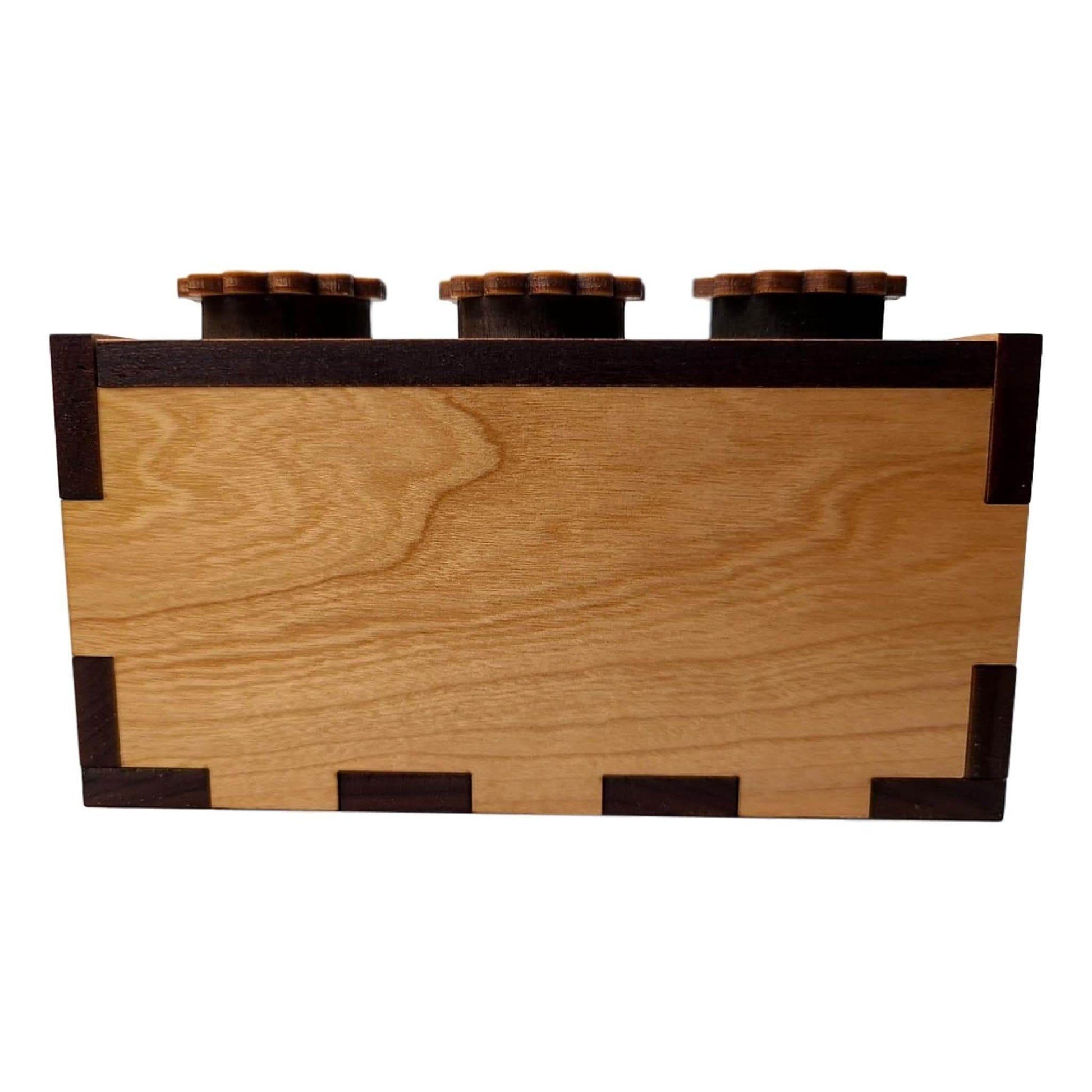 Secret Dragon Puzzle Box -Wood Lock Box for Escape Rooms - Creative Escape Rooms