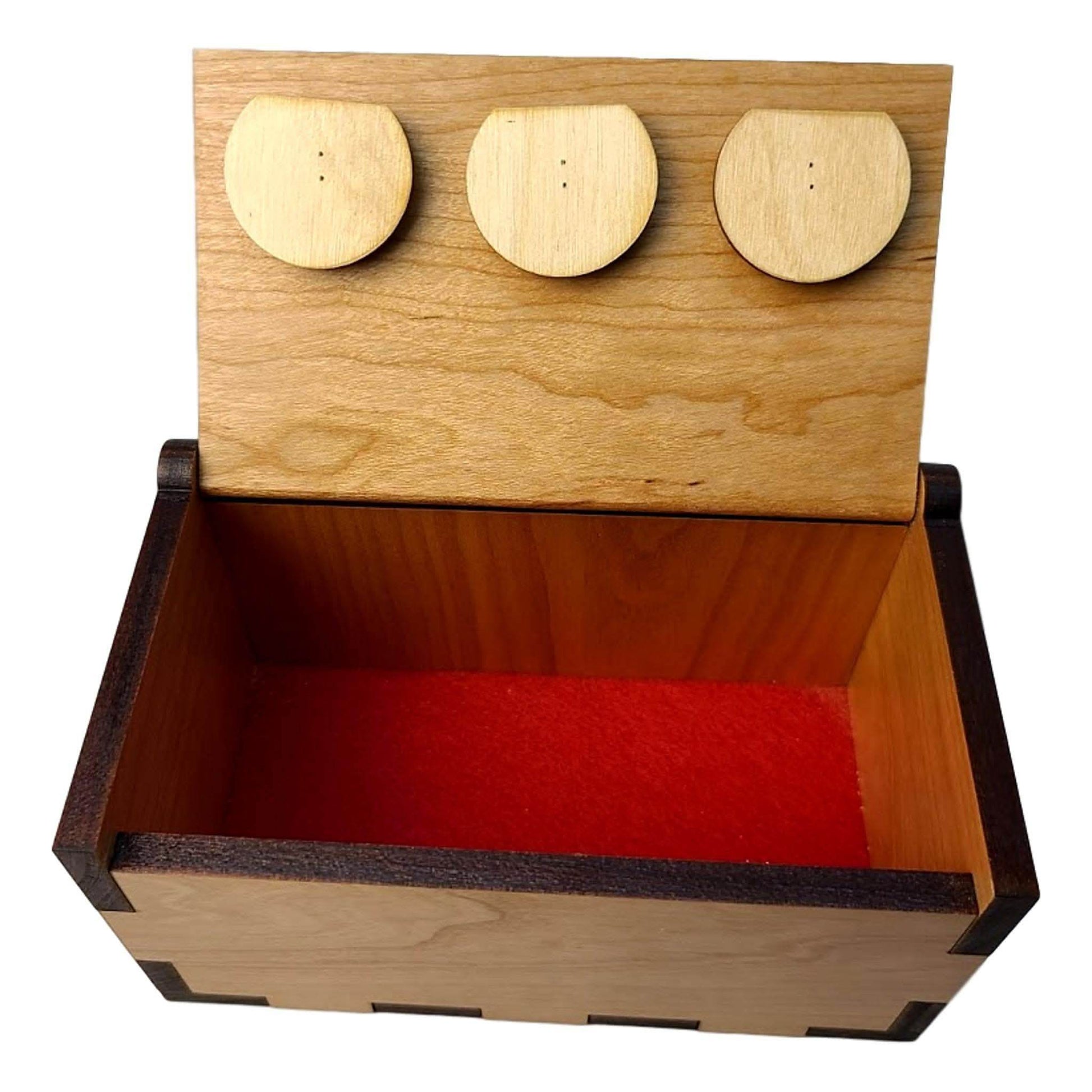 Secret Dragon Puzzle Box -Wood Lock Box for Escape Rooms - Creative Escape Rooms