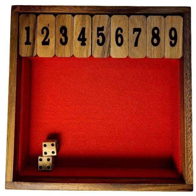Shut the Box 1-9 - Great Educational Math Game for Kids - Creative Escape Rooms