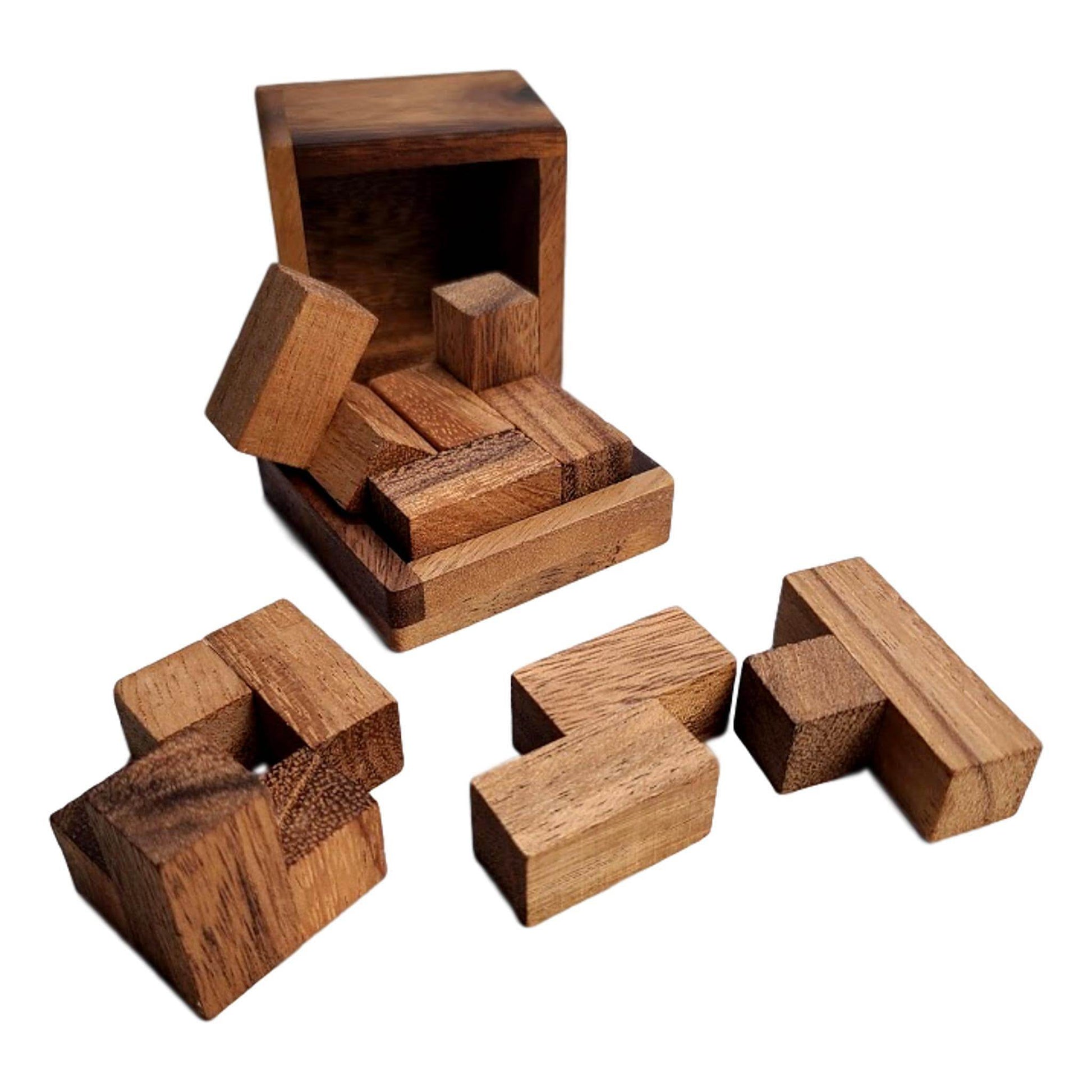 Soma Cube - Brain Teaser for Kids - Creative Escape Rooms