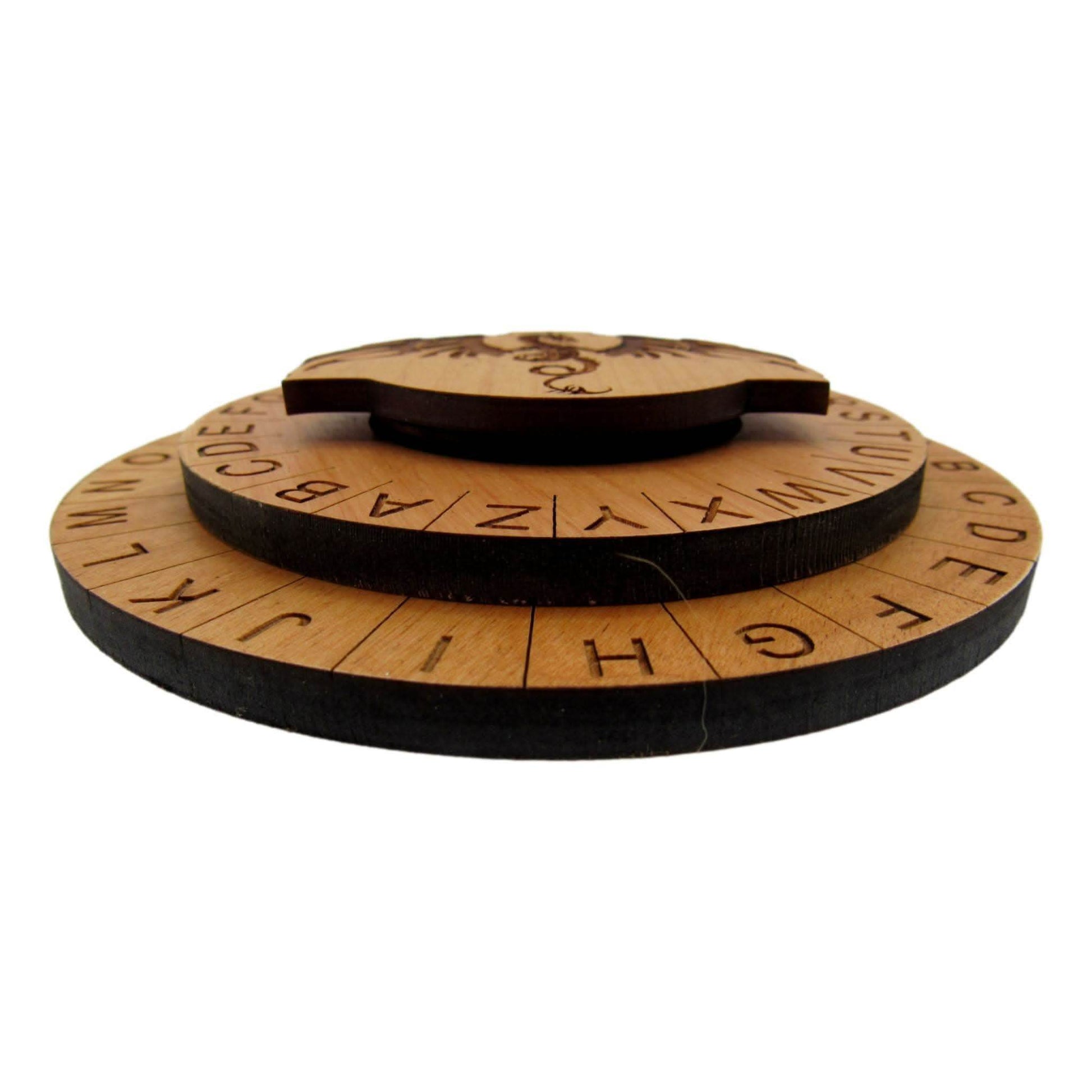 The Dragons Cipher Wheel - Escape Room Decoder Prop - Creative Escape Rooms