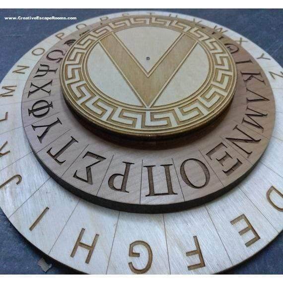 The Spartan Cipher Wheel for Escape Rooms - Creative Escape Rooms