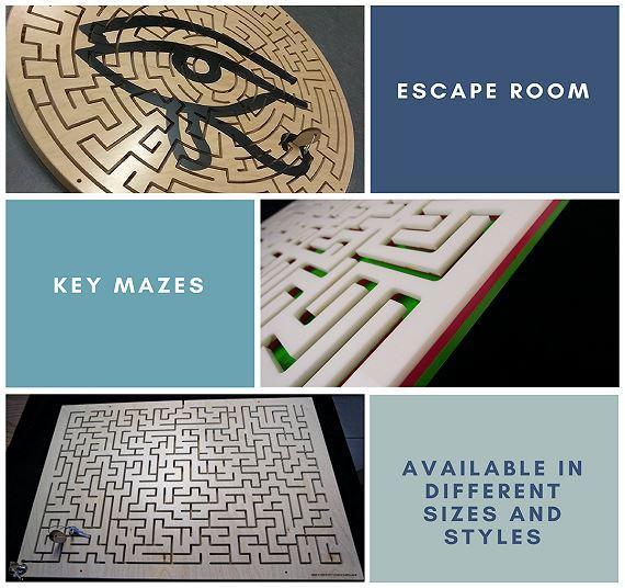 Buy the Perfect Key Maze for Your Escape Room Today! - Creative Escape Rooms