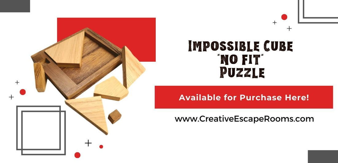 Purchase the Impossible Cube NO FIT Puzzle Here - Creative Escape Rooms