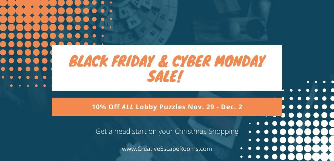 The Best Black Friday & Cyber Monday 2019 Deals on Puzzles - Creative Escape Rooms