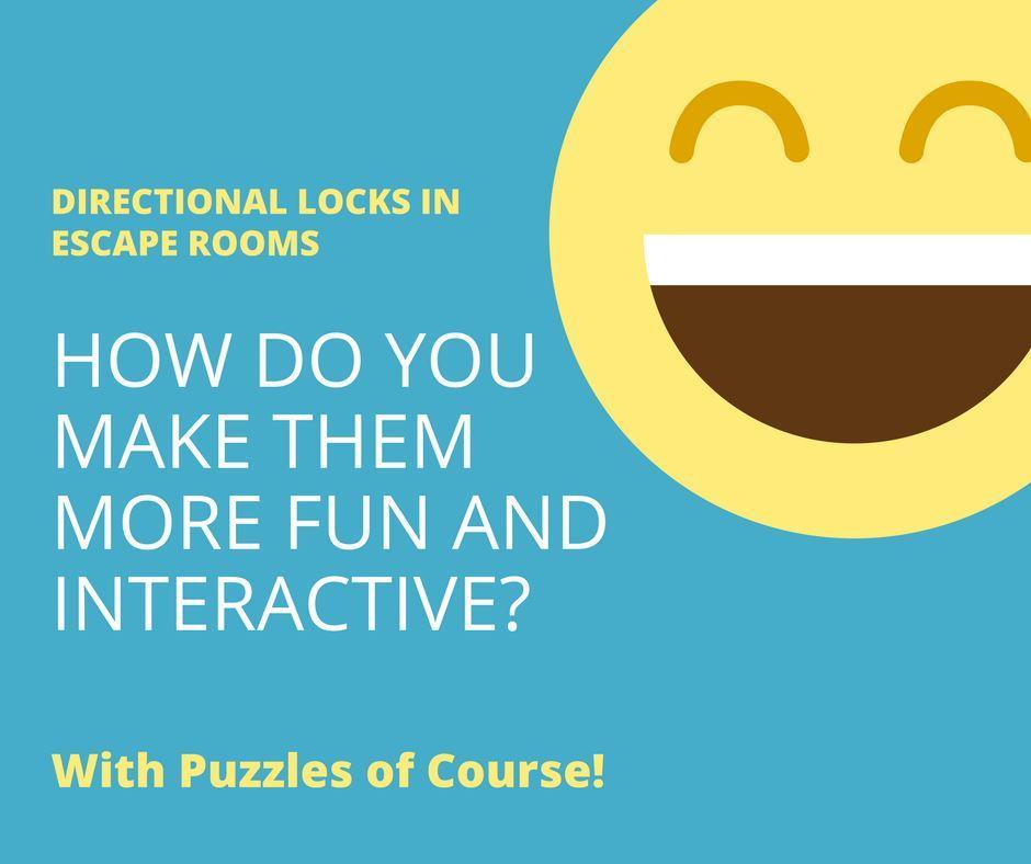 Using Directional Locks in Escape Rooms - Creative Escape Rooms