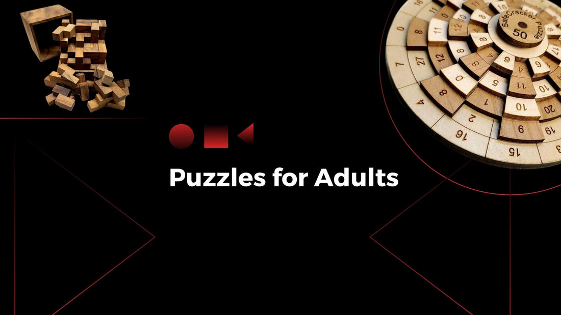 Wood Puzzles for Adults - Creative Escape Rooms