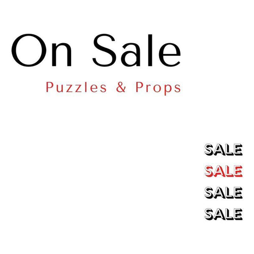 Puzzles and Props Currently on Sale - Creative Escape Rooms