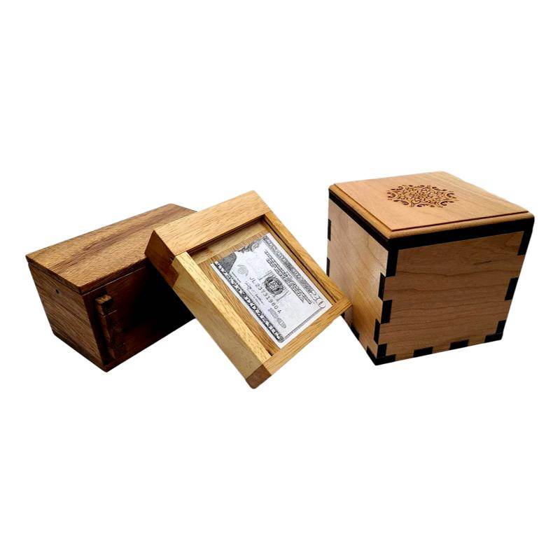 Gift Card and Money Holder Puzzle Boxes - Creative Escape Rooms
