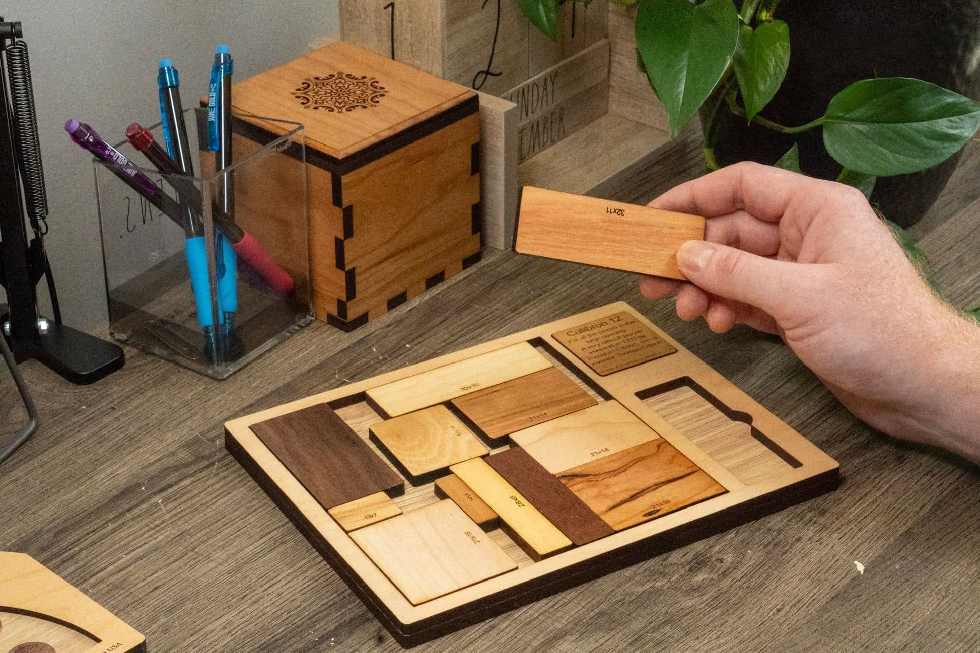 Calibron 12: Solve the Infamous Edison Puzzle Challenge | Creative Crafthouse - Creative Escape Rooms