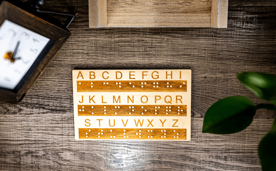 Tactile Braille Alphabet Fingerboard – Teach and Learn Braille - Creative Escape Rooms