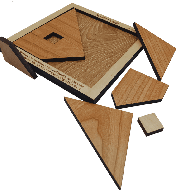 The Impossible Small Cube No Fit Brain Teaser Puzzle - Creative Escape Rooms