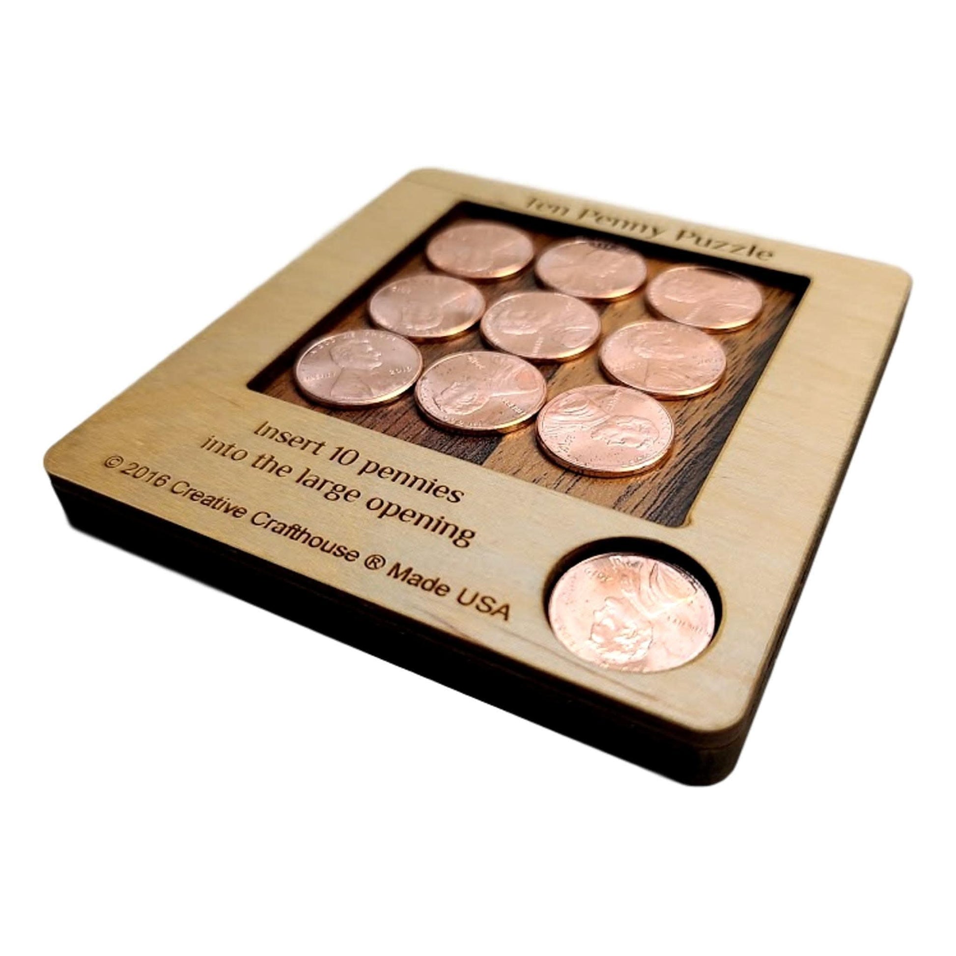 10 Penny Puzzle - Is This an Impossible Brain Teaser - Creative Escape Rooms