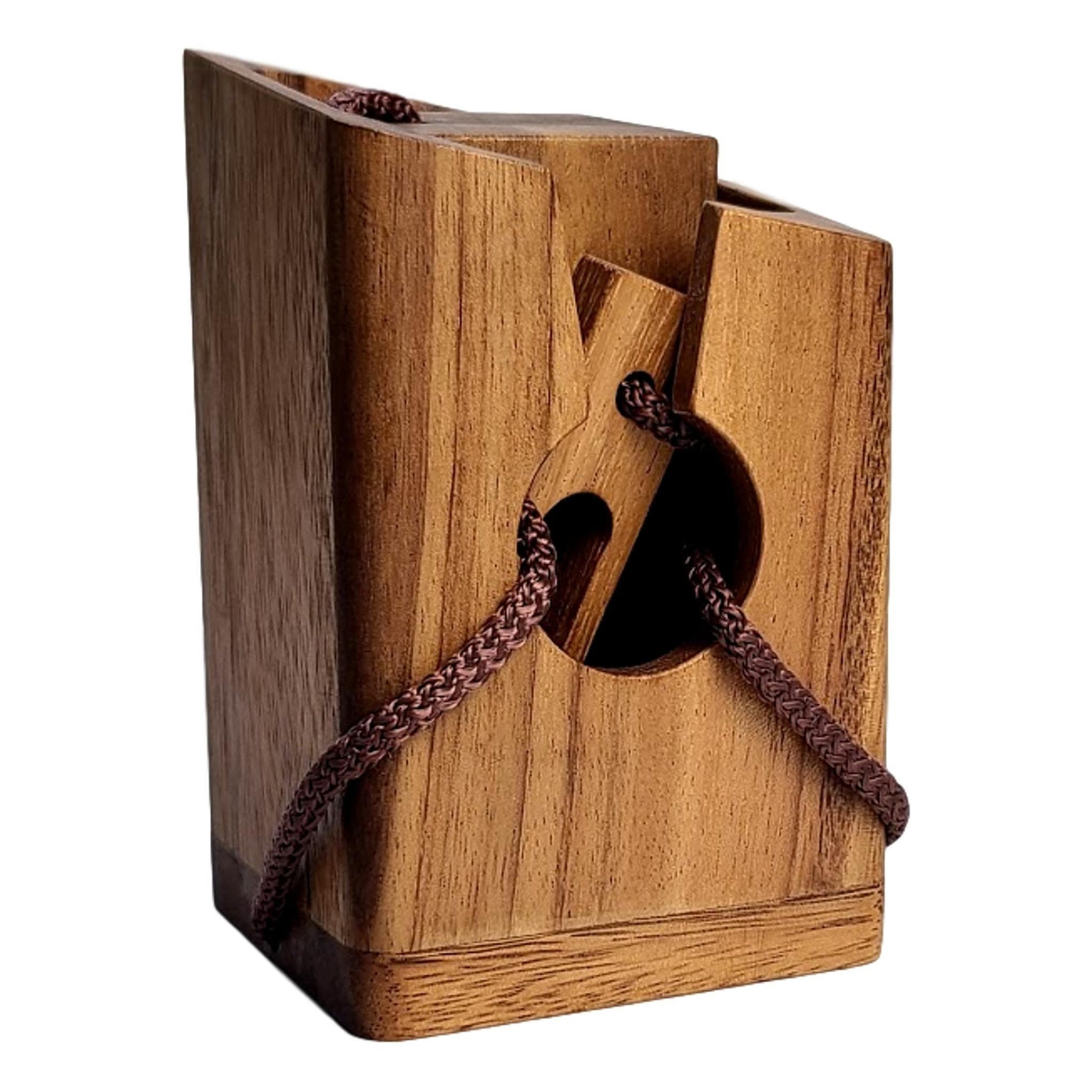 Beer Bottle Brain Teaser - Wood Puzzle - Gift for Beer Drinkers - Creative Escape Rooms