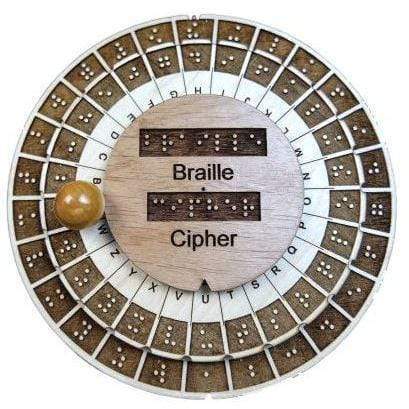 Braille Cipher - Escape Room Puzzle and Prop