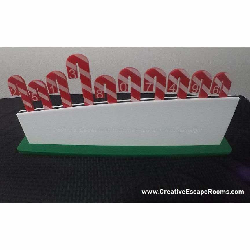 Christmas Themed Holey Moley Escape Room Puzzle - Creative Escape Rooms