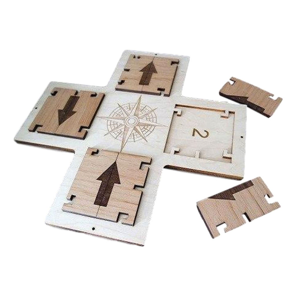 Compass Style Directional Combo Lock Room Escape Prop - Creative Escape Rooms