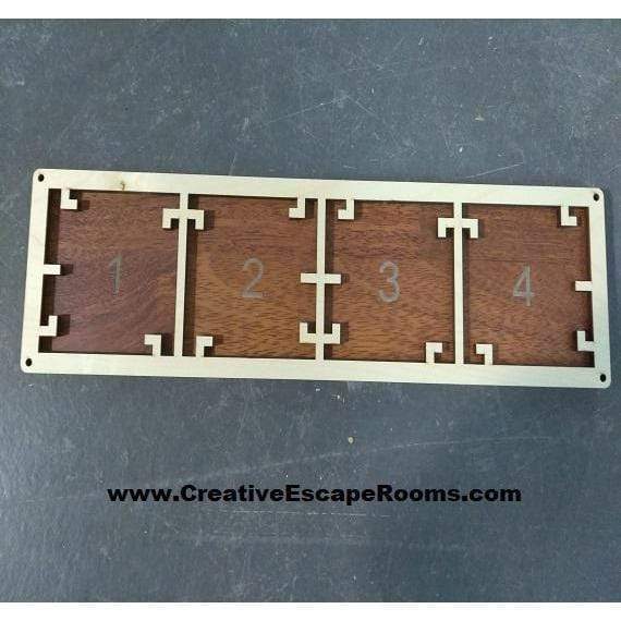 Directional Lock II Combo Escape Room Prop - BASE ONLY