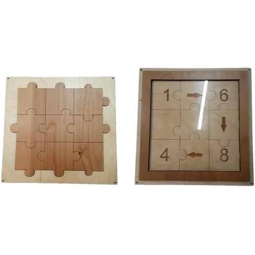 Double Sided Jigsaw Puzzle - Escape Room Prop