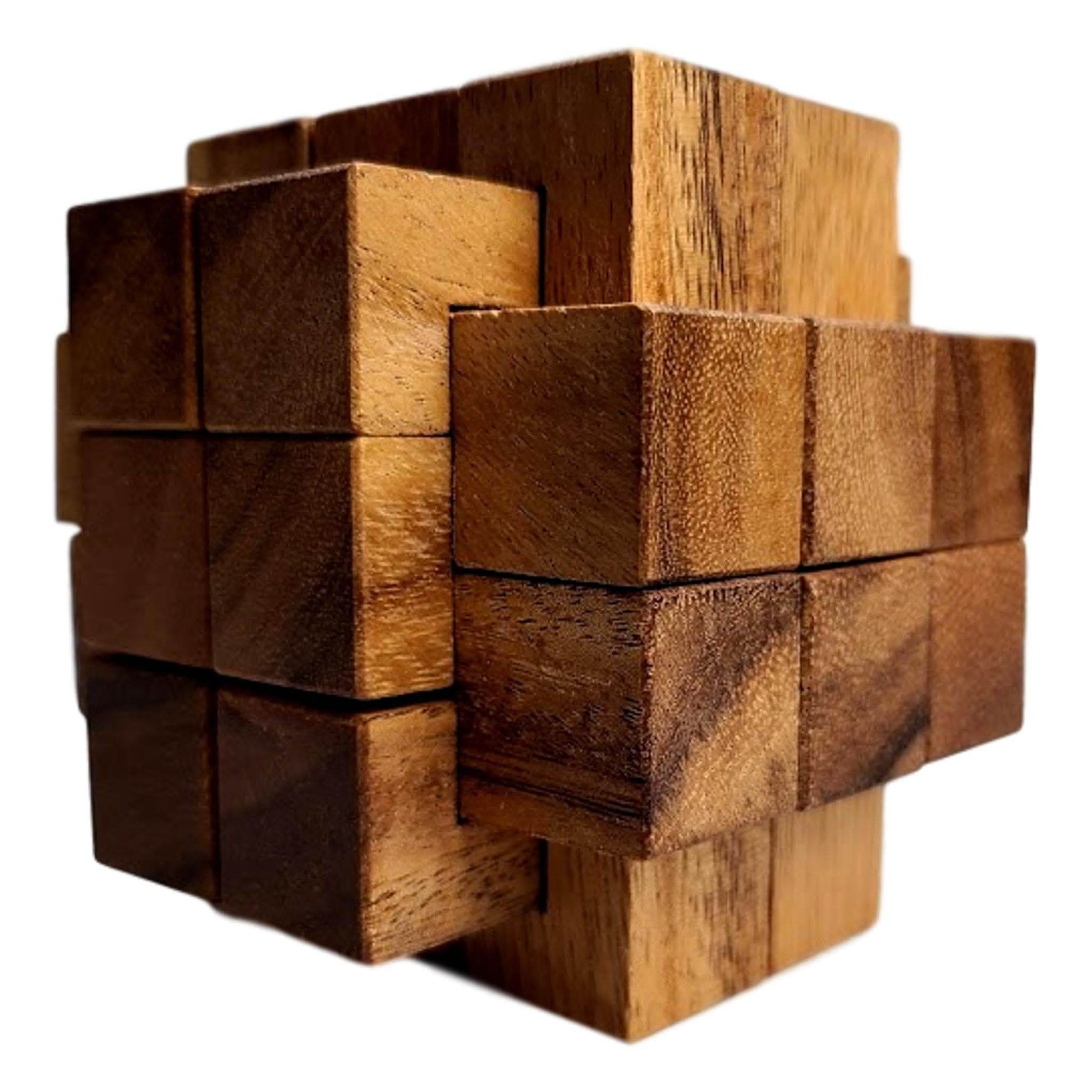 Dragon Burr 6x6x6 Puzzle Extremely Difficult Puzzle for Adults - Creative Escape Rooms