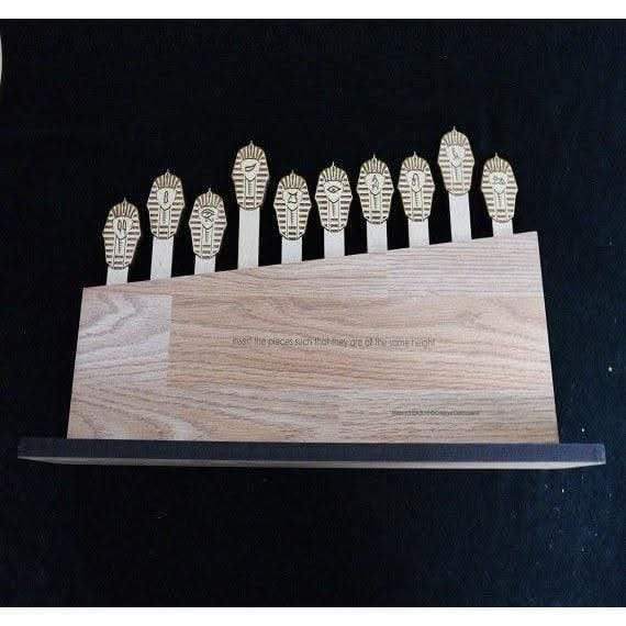 Egyptian Themed Holey Moley Jumbo Custom Escape Room Puzzle Prop - Creative Escape Rooms