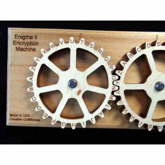 Enigma II Encryption Machine – Size Small - Escape Room Puzzle - Creative Escape Rooms