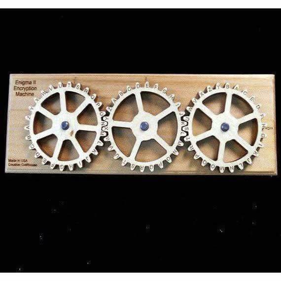 Enigma II Encryption Machine – Size Small - Escape Room Puzzle - Creative Escape Rooms