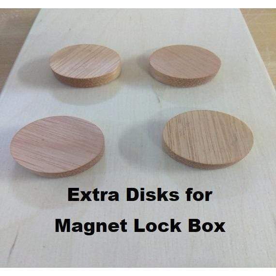 Discos adicionales para la caja de bloqueo magnético