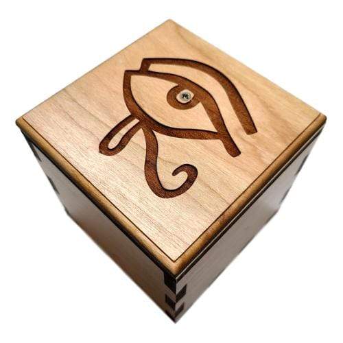 Boîte de puzzle égyptienne Eye of Horus - Accessoire de salle d'évasion