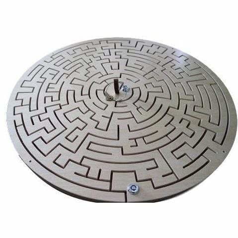 Gated Round Escape Room Key Maze - a Multi Step Key Maze Prop - Creative Escape Rooms