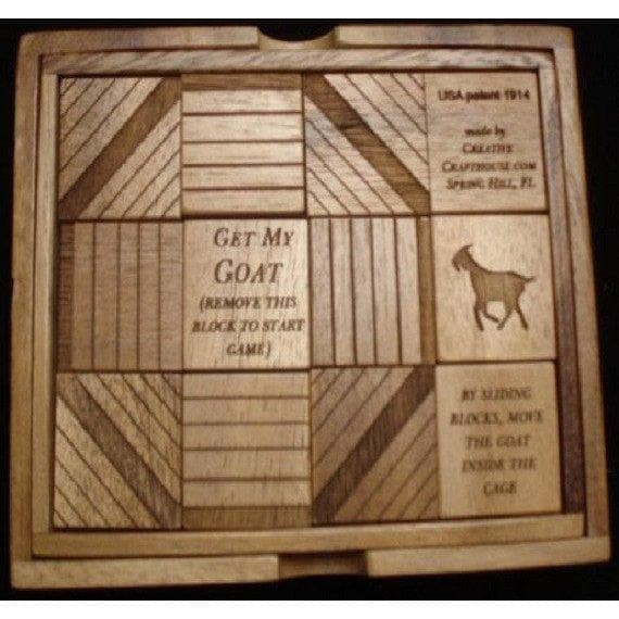 Get My Goat Sliding Puzzle - Escape Room Waiting Room Puzzles
