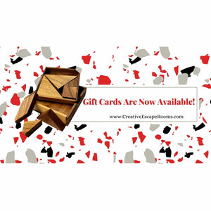 Gift Card for Puzzles and Games At Creative Escape Rooms - Creative Escape Rooms