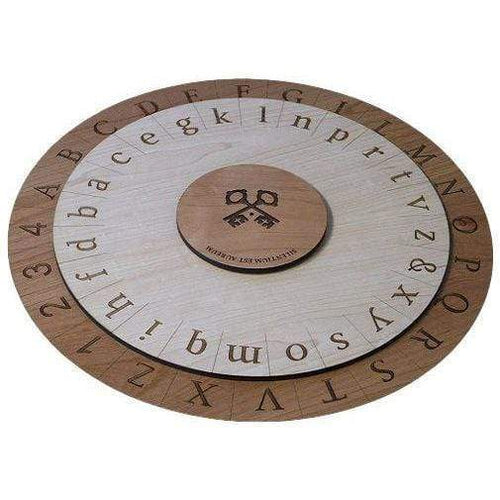 Jumbo 16 inch Alberti Cipher Disc - Escape Room Puzzle