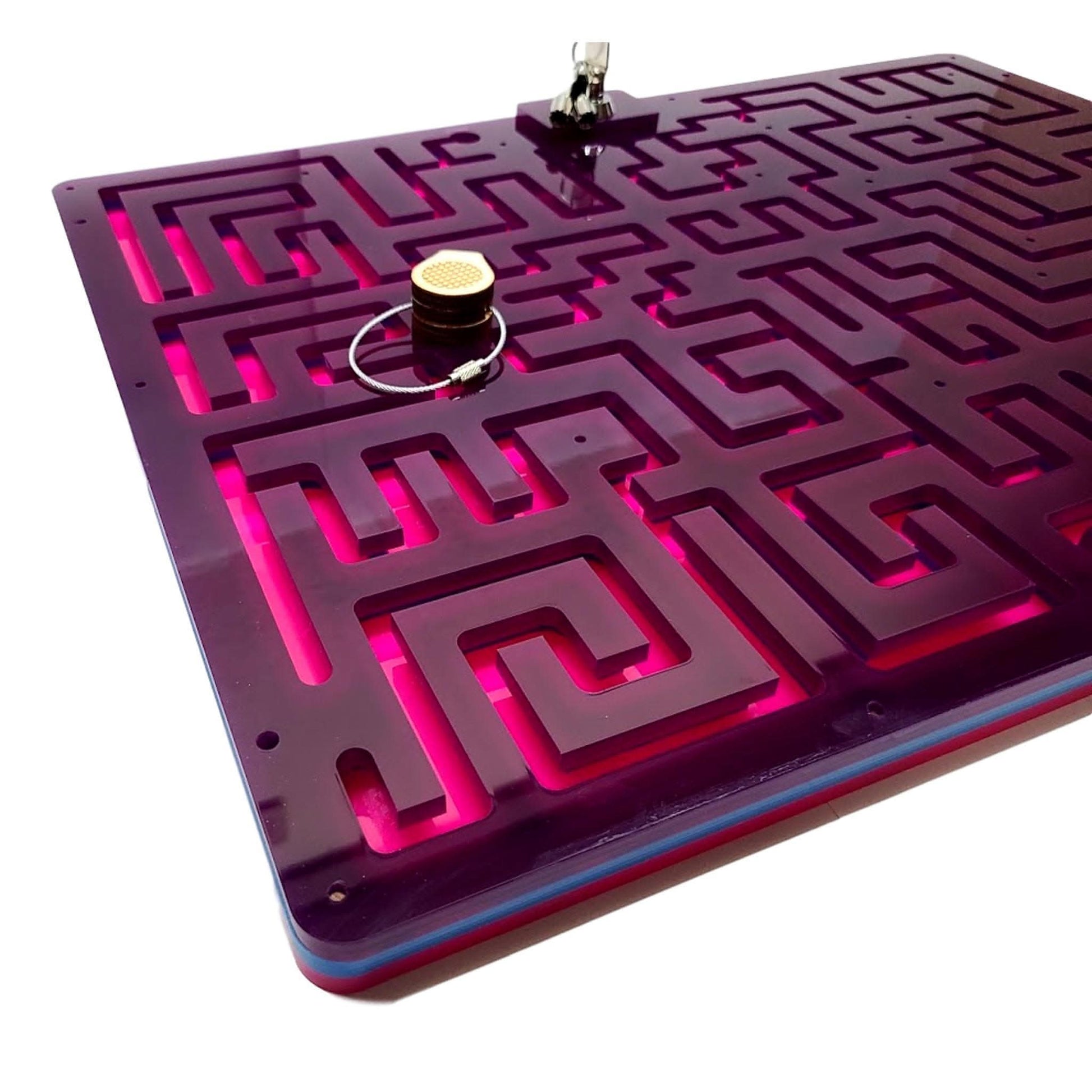 Key Maze Puzzle for Escape Rooms - Acrylic Model - Creative Escape Rooms