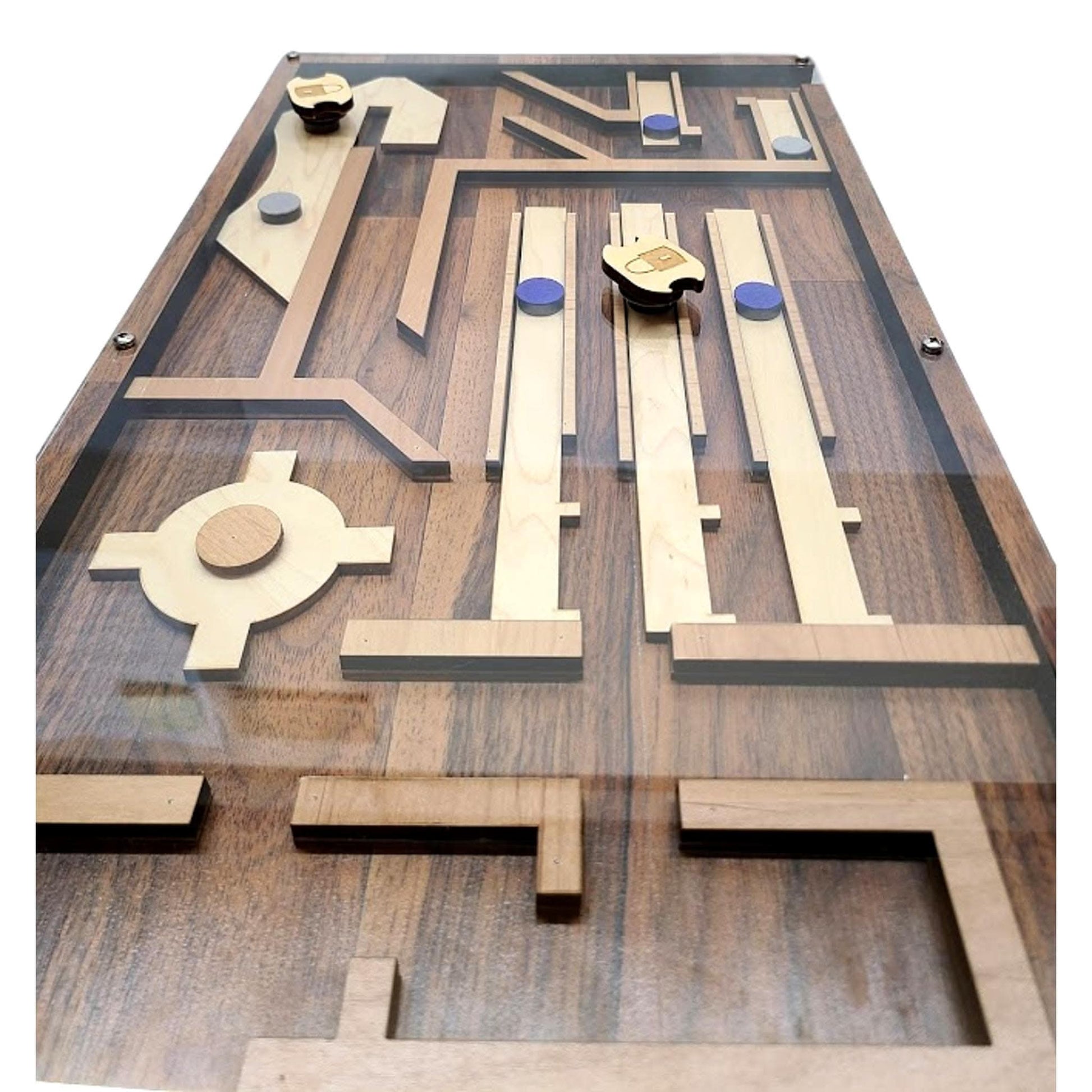 Magnet Maze ROYAL BLUE - Escape Room Maze Puzzle and Prop - Creative Escape Rooms